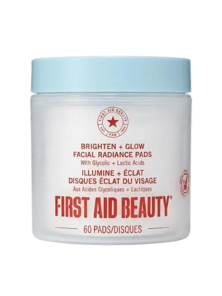 First and Beauty Brighten + Glow Facial Radiance Pads