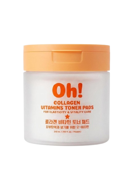 OH! Collagen Vitamins Toner Pads